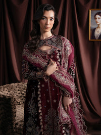 Faiza Faisal | Solene Luxury Velvets | RAVENA by Faiza Faisal - Designer Dress  - Type : Ladies Clothes - Available at Libayah - 100% Original 
