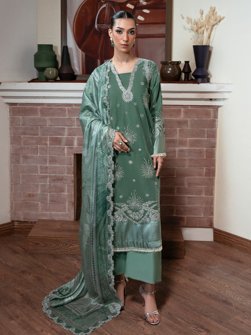 AMARA – authentic Pakistani formal dress from the Faiza Faisal Solene Luxury Velvets collection for women in the UK