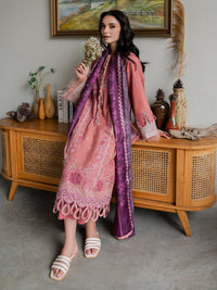 Faiza Faisal | Dastaan Khaddar 25 | ROSEATE by Faiza Faisal - Designer Dress  - Type : Ladies Clothes - Available at Libayah - 100% Original 