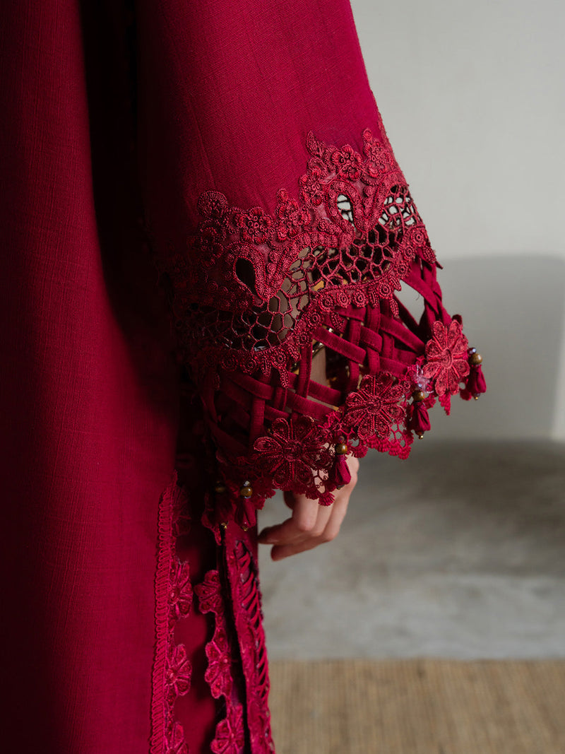 Faiza Faisal | Dastaan Khaddar 25 | ZIMAL by Faiza Faisal - Designer Dress  - Type : Ladies Clothes - Available at Libayah - 100% Original 