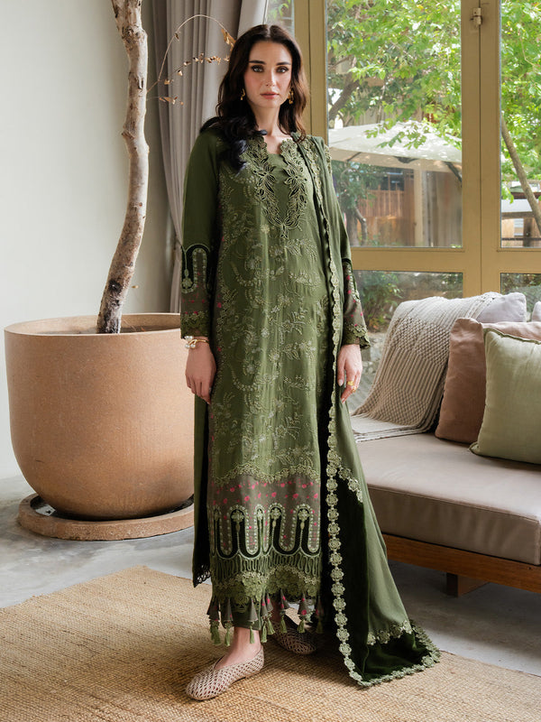 Faiza Faisal | Dastaan Khaddar 25 | RUMIYA by Faiza Faisal - Designer Dress  - Type : Ladies Clothes - Available at Libayah - 100% Original 