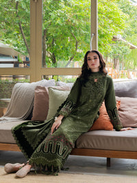 Faiza Faisal | Dastaan Khaddar 25 | RUMIYA by Faiza Faisal - Designer Dress  - Type : Ladies Clothes - Available at Libayah - 100% Original 
