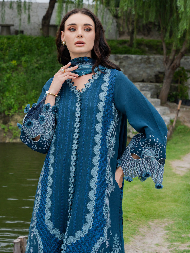 Faiza Faisal | Dastaan Khaddar 25 | EVARA by Faiza Faisal - Designer Dress  - Type : Ladies Clothes - Available at Libayah - 100% Original 