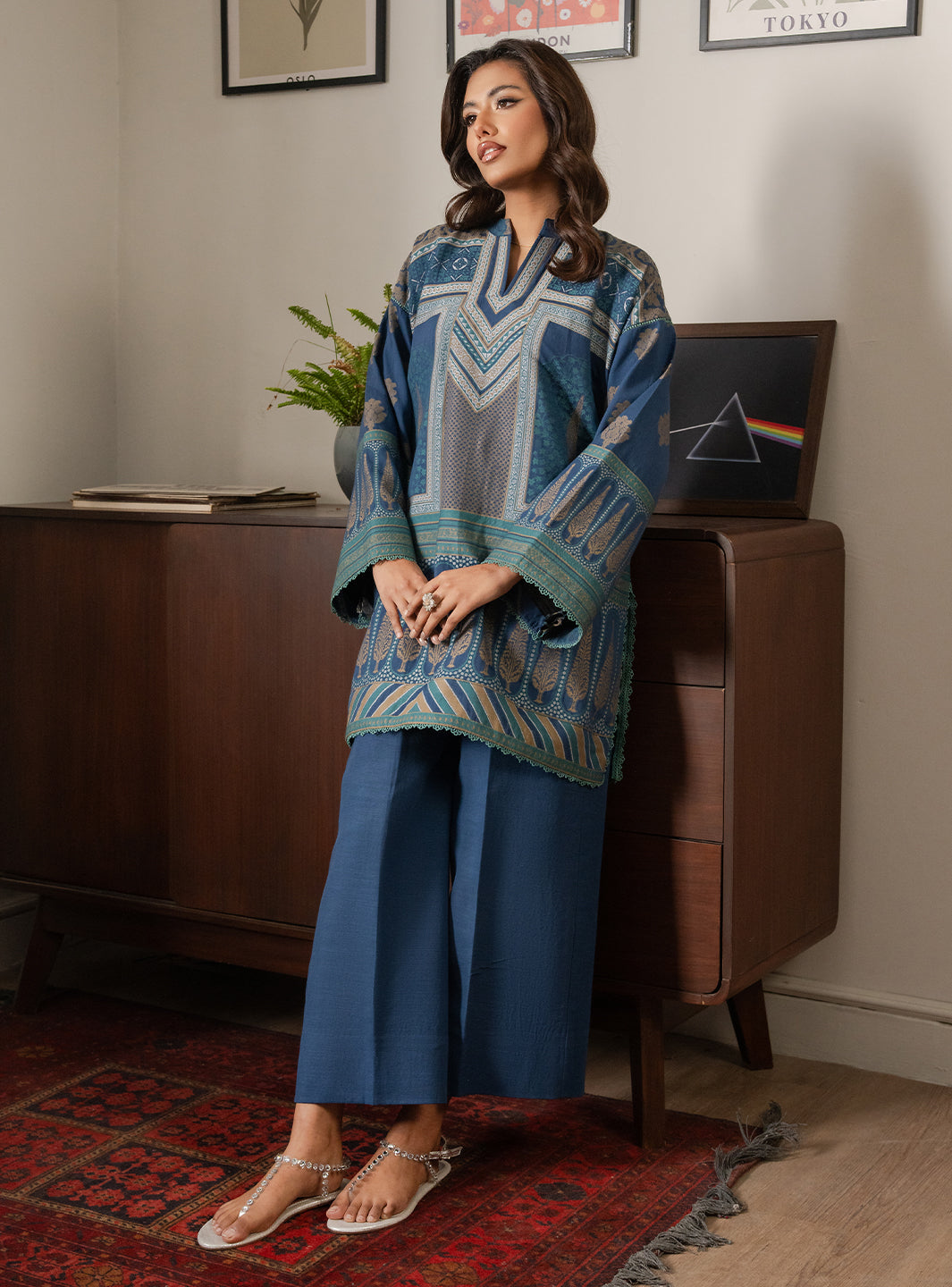 Faiza Faisal | Lumiere Pret | AZURE by Faiza Faisal - Designer Dress  - Type : Ladies Clothes - Available at Libayah - 100% Original 