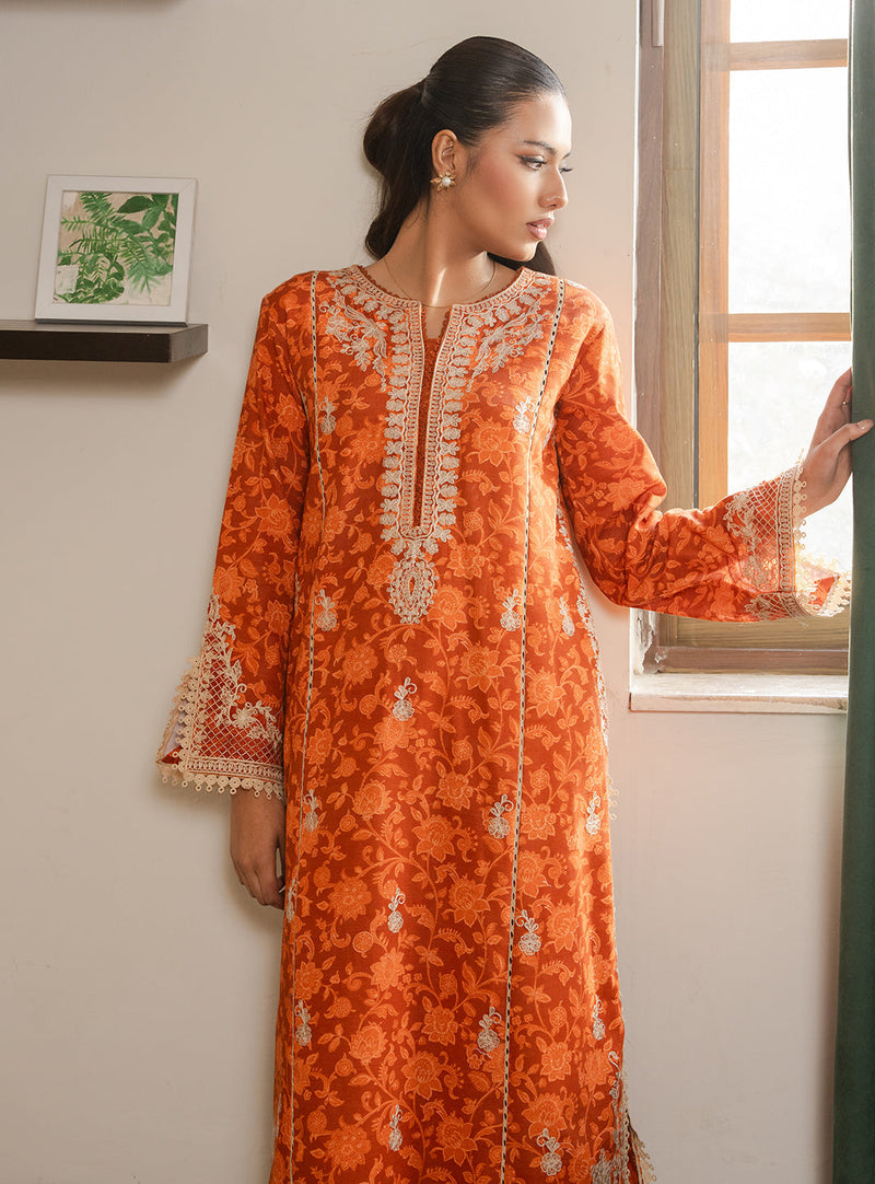 Faiza Faisal | Lumiere Pret | EMBER by Faiza Faisal - Designer Dress  - Type : Ladies Clothes - Available at Libayah - 100% Original 