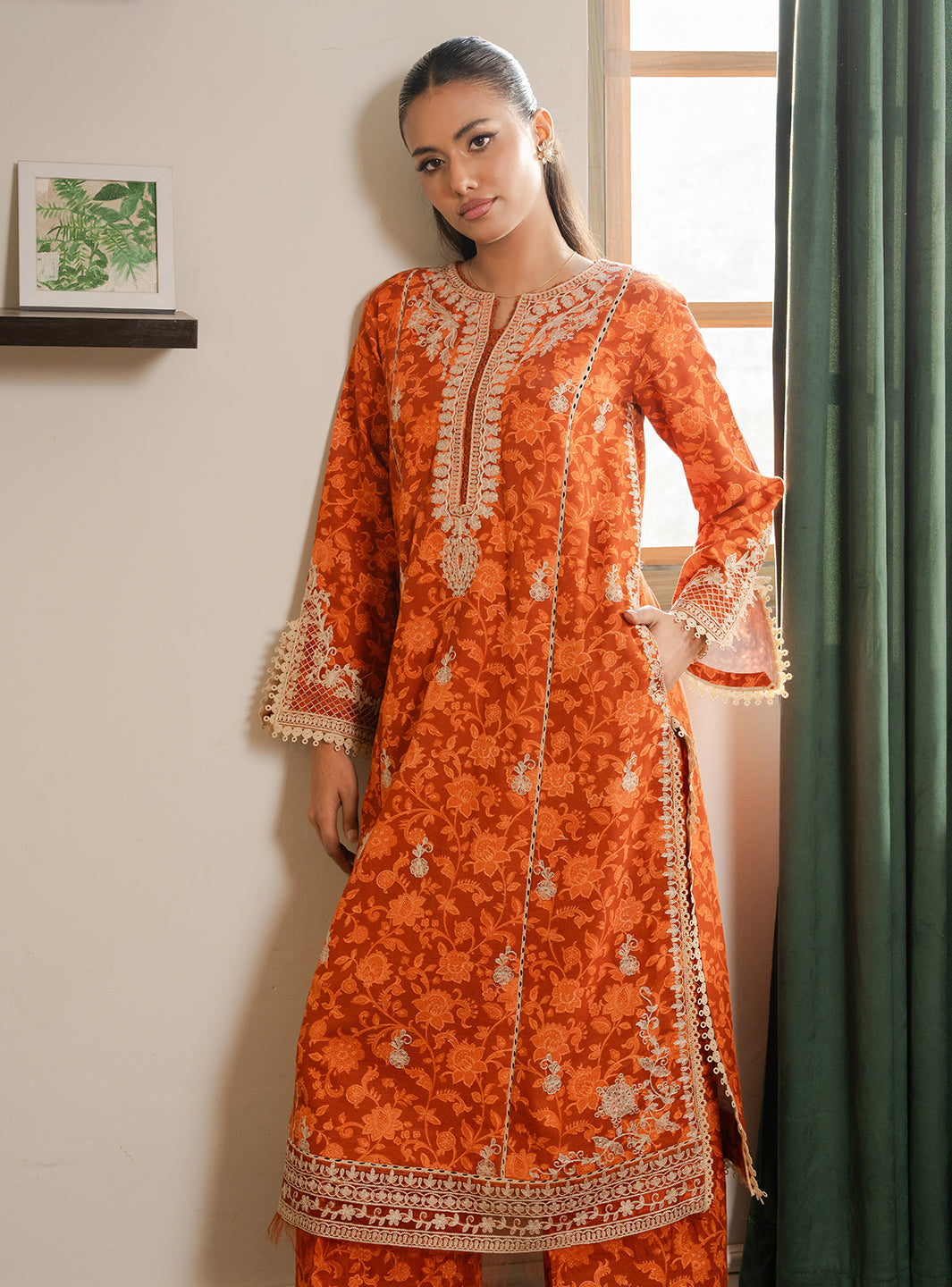 Faiza Faisal | Lumiere Pret | EMBER by Faiza Faisal - Designer Dress  - Type : Ladies Clothes - Available at Libayah - 100% Original 
