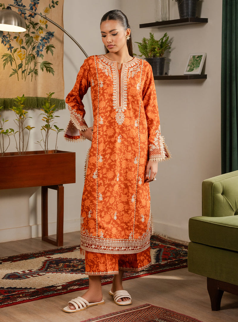 Faiza Faisal | Lumiere Pret | EMBER by Faiza Faisal - Designer Dress  - Type : Ladies Clothes - Available at Libayah - 100% Original 
