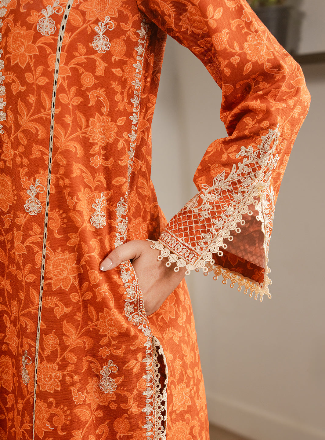 Faiza Faisal | Lumiere Pret | EMBER by Faiza Faisal - Designer Dress  - Type : Ladies Clothes - Available at Libayah - 100% Original 