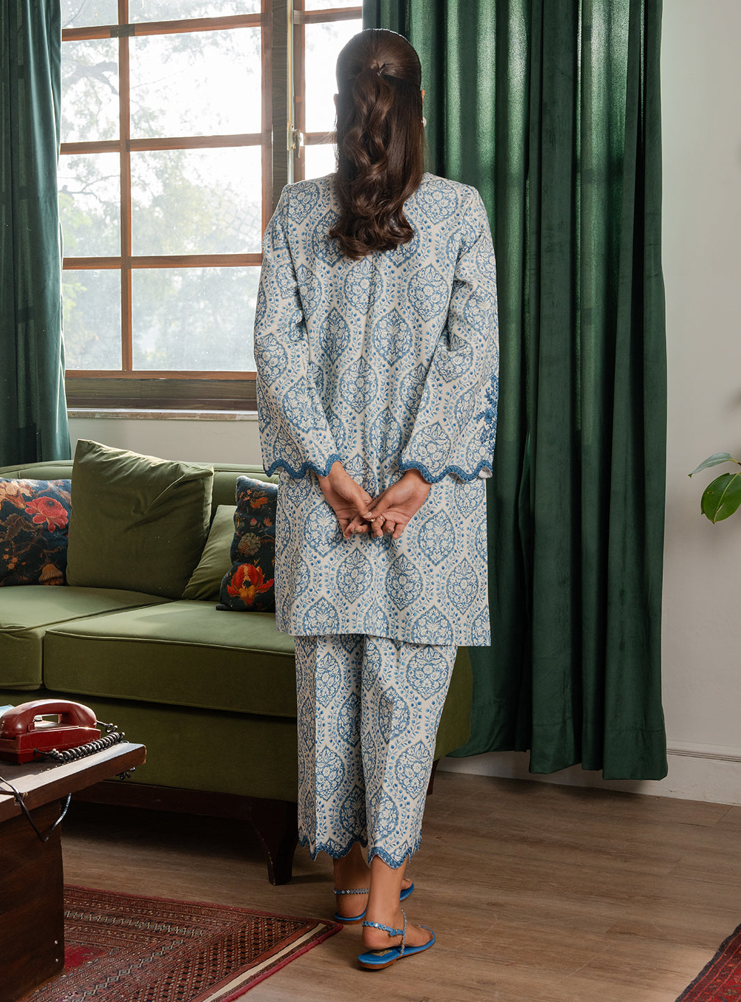 Faiza Faisal | Lumiere Pret | CELESTE by Faiza Faisal - Designer Dress  - Type : Ladies Clothes - Available at Libayah - 100% Original 