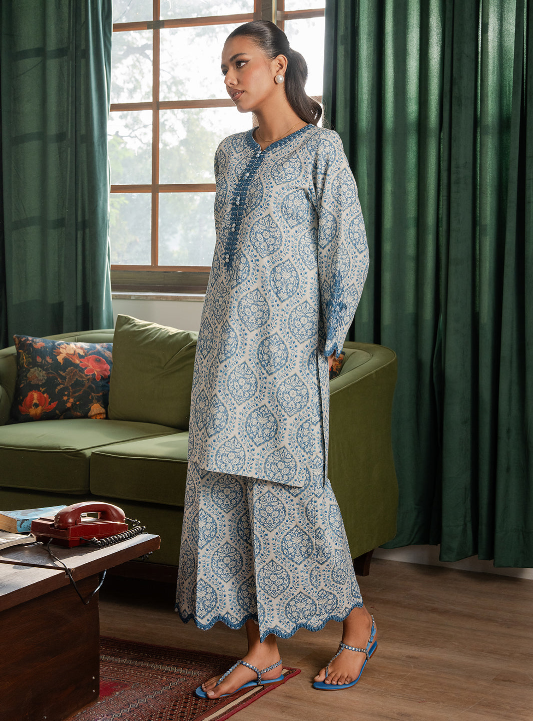 Faiza Faisal | Lumiere Pret | CELESTE by Faiza Faisal - Designer Dress  - Type : Ladies Clothes - Available at Libayah - 100% Original 