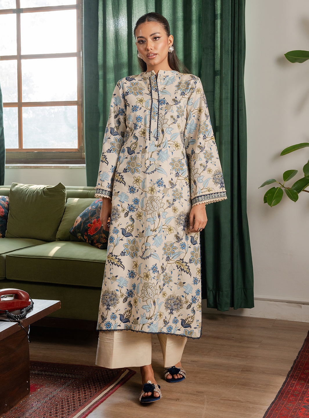Faiza Faisal | Lumiere Pret | IVORY MIST by Faiza Faisal - Designer Dress  - Type : Ladies Clothes - Available at Libayah - 100% Original 