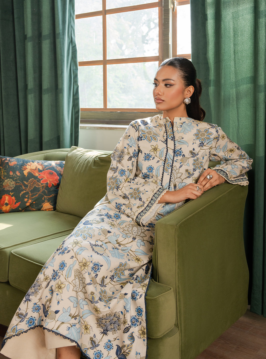 Faiza Faisal | Lumiere Pret | IVORY MIST by Faiza Faisal - Designer Dress  - Type : Ladies Clothes - Available at Libayah - 100% Original 