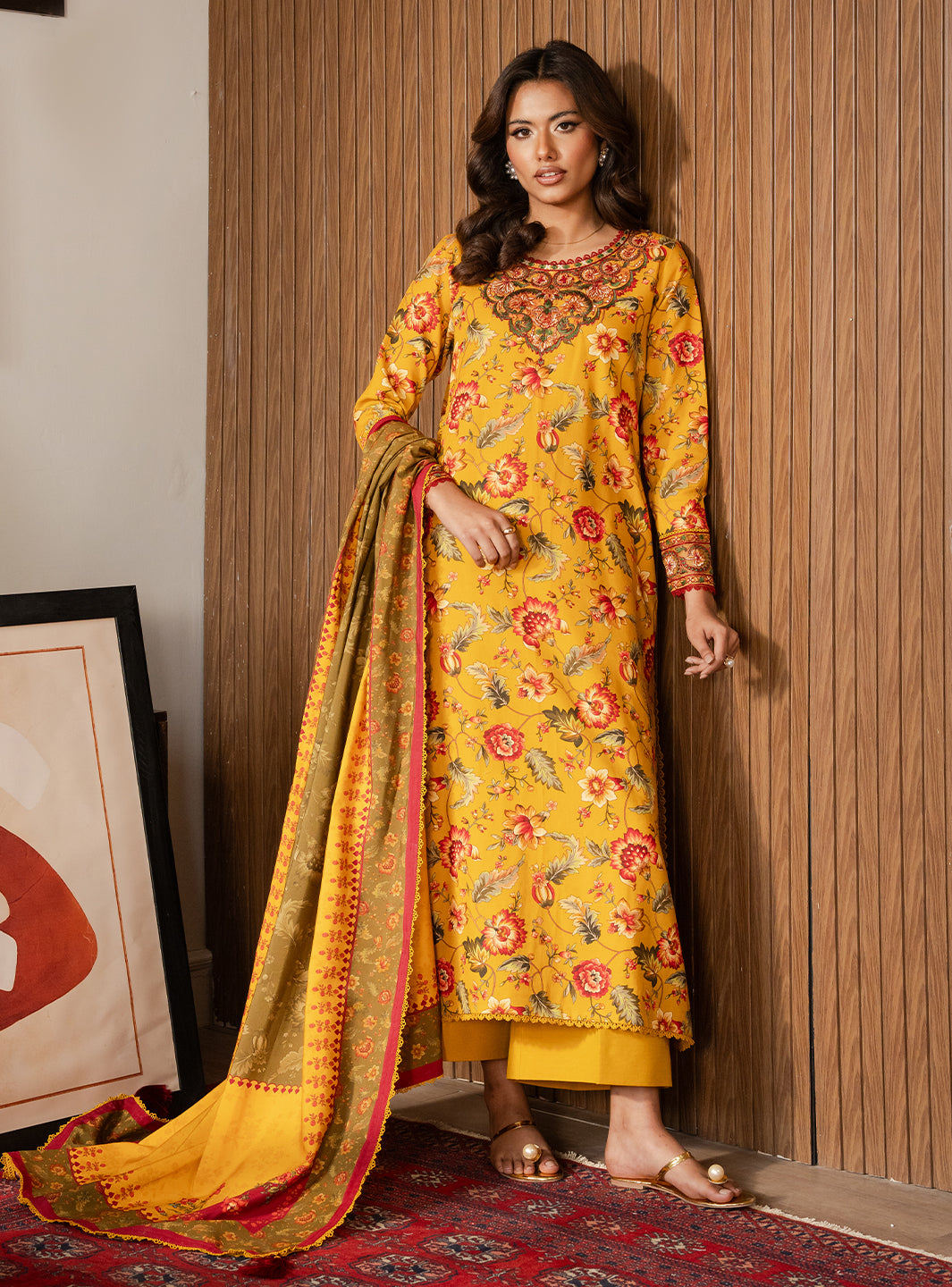 Faiza Faisal | Lumiere Pret | SUNLIT PETAL by Faiza Faisal - Designer Dress  - Type : Ladies Clothes - Available at Libayah - 100% Original 
