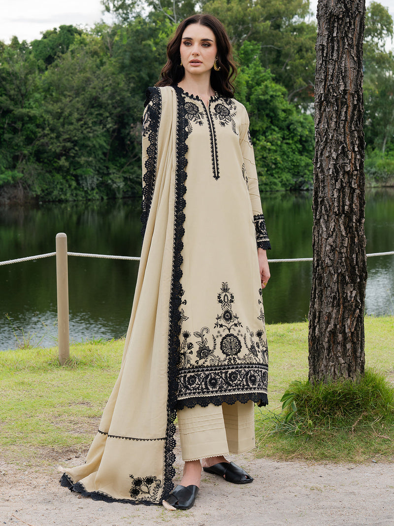 Faiza Faisal | Hoor Karandi | ALAYNA by Faiza Faisal - Designer Dress  - Type : Ladies Clothes - Available at Libayah - 100% Original 