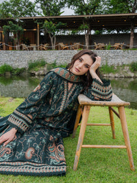 Faiza Faisal | Hoor Karandi | ZAREYA by Faiza Faisal - Designer Dress  - Type : Ladies Clothes - Available at Libayah - 100% Original 