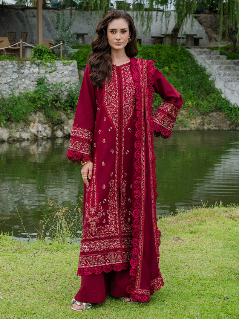 Faiza Faisal | Hoor Karandi | MAHIRA by Faiza Faisal - Designer Dress  - Type : Ladies Clothes - Available at Libayah - 100% Original 