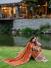 Faiza Faisal | Hoor Karandi | NAIRA by Faiza Faisal - Designer Dress  - Type : Ladies Clothes - Available at Libayah - 100% Original 