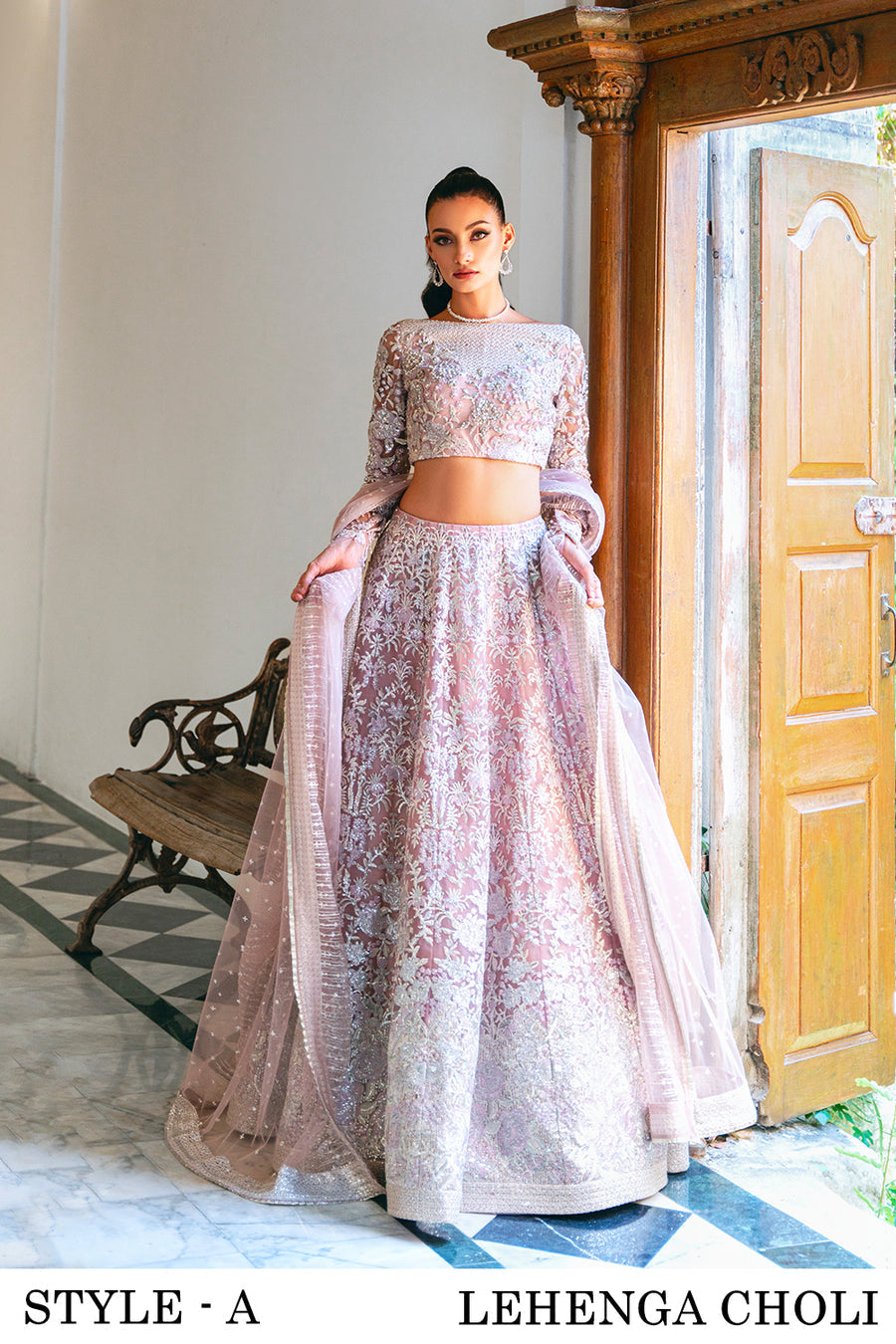 Saira Rizwan | Naqsh Festive 2024 | SRN24-03 FRANCESCA by Saira Rizwan - Designer Dress - Type: Ladies Clothes - Available at Libayah - 100% Original