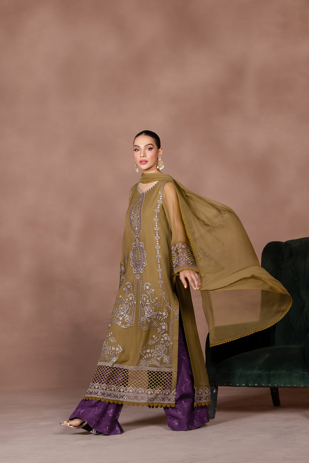 Flossie | Studio RTW | TANSY GREEN by Flossie - Designer Dress - Type: Ladies Clothes - Available at Libayah - 100% Original