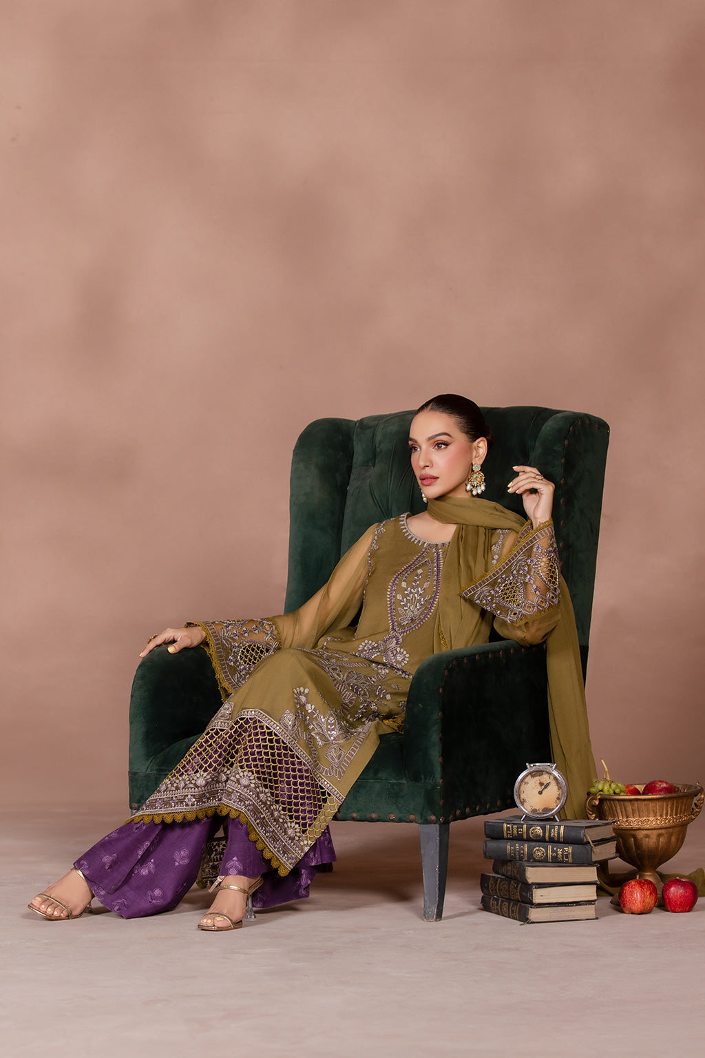 Flossie | Studio RTW | TANSY GREEN by Flossie - Designer Dress - Type: Ladies Clothes - Available at Libayah - 100% Original