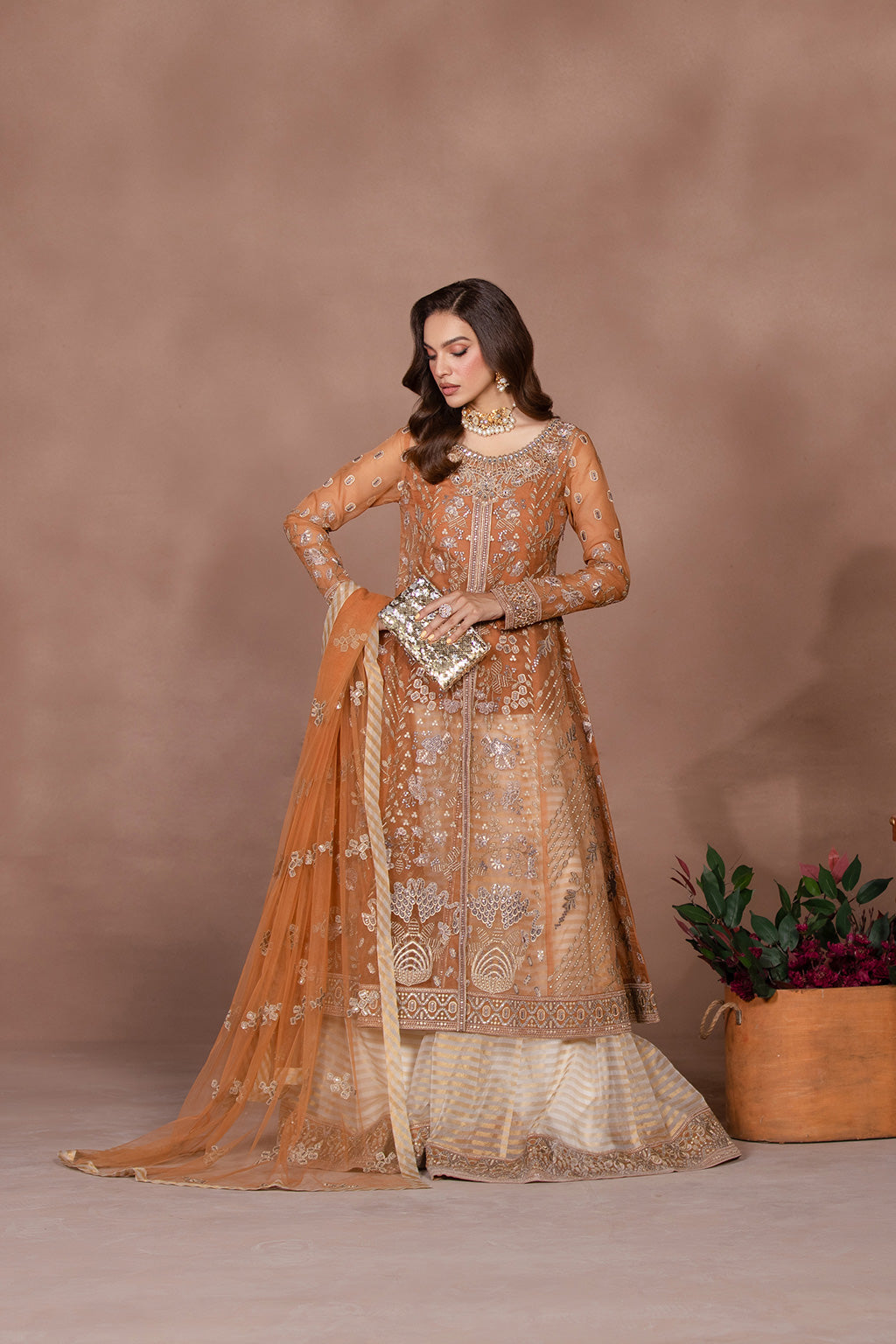 Flossie | Studio RTW | FAWN BROWN by Flossie - Designer Dress - Type: Ladies Clothes - Available at Libayah - 100% Original