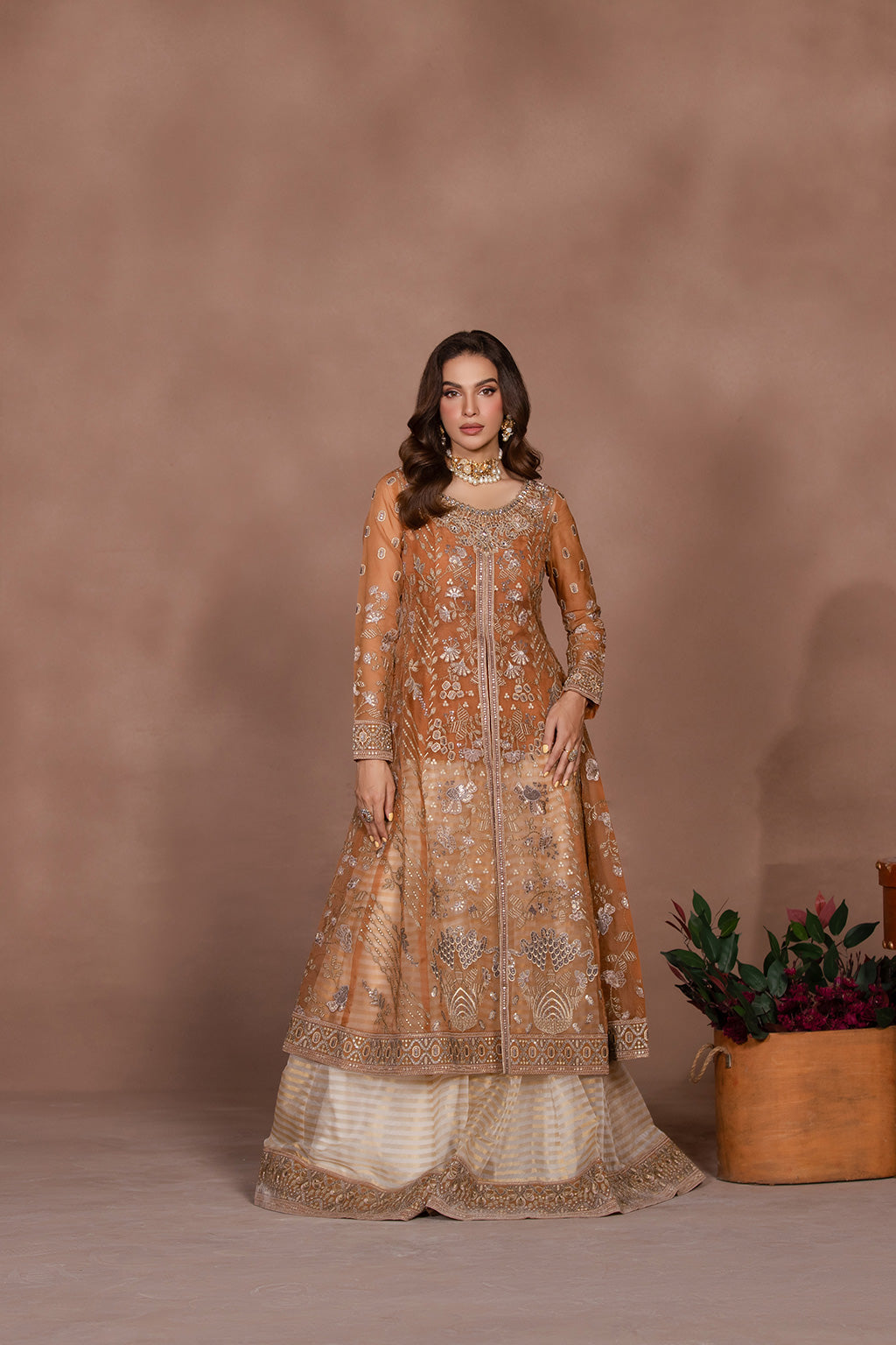 Flossie | Studio RTW | FAWN BROWN by Flossie - Designer Dress - Type: Ladies Clothes - Available at Libayah - 100% Original