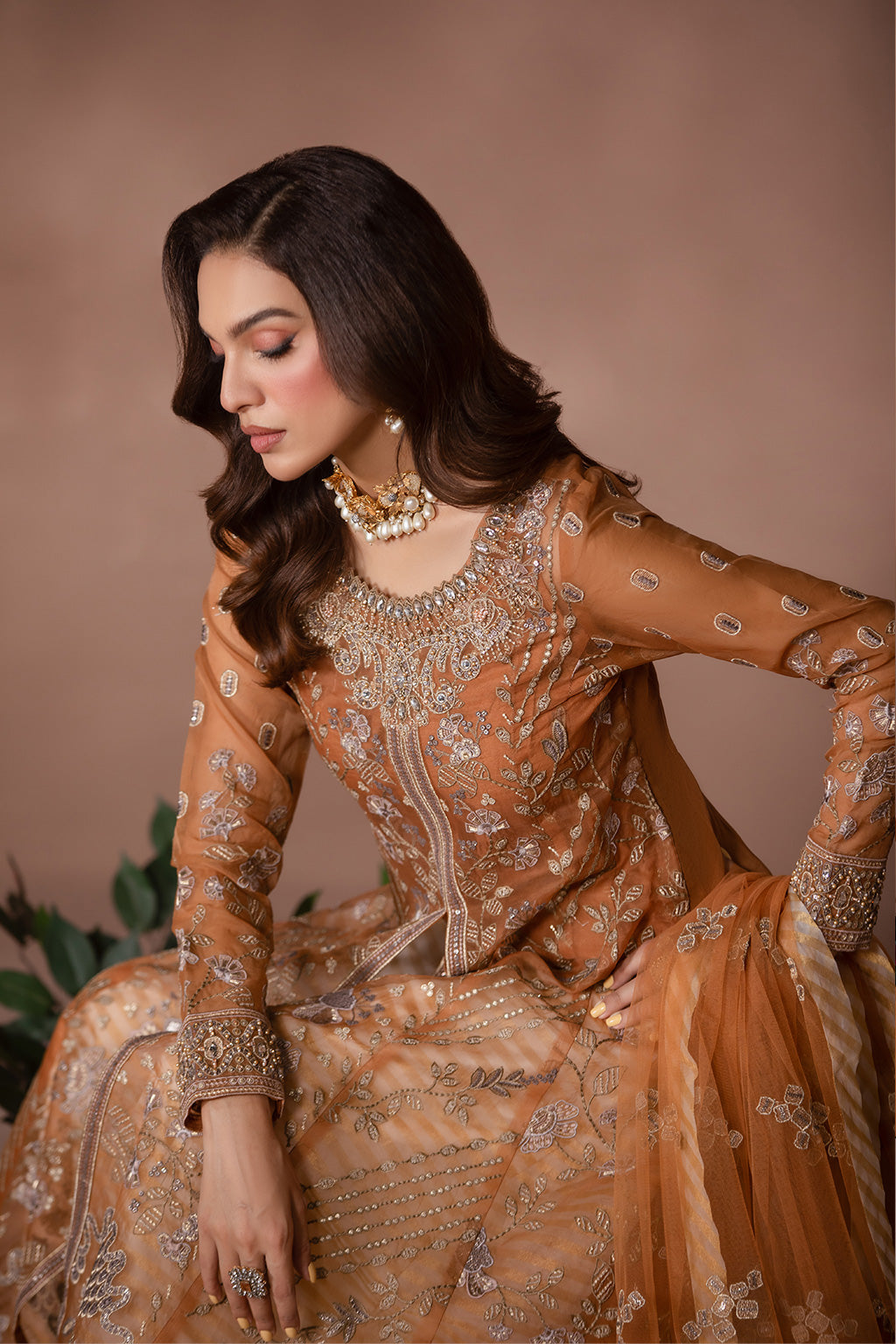 Flossie | Studio RTW | FAWN BROWN by Flossie - Designer Dress - Type: Ladies Clothes - Available at Libayah - 100% Original