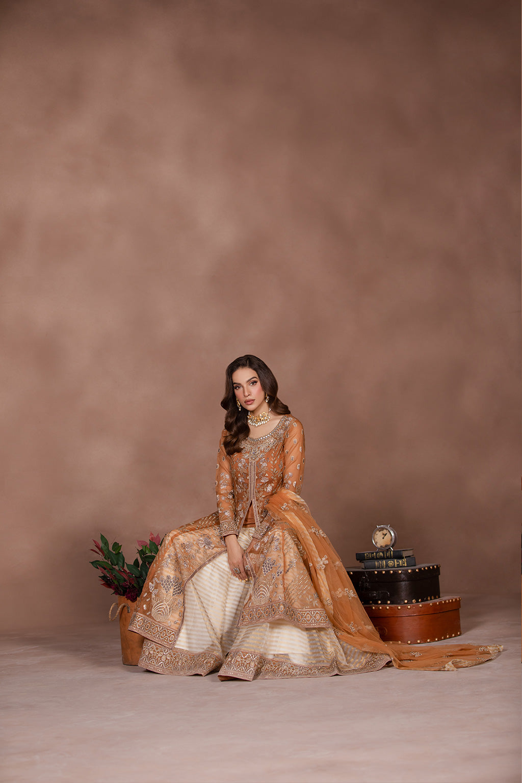 Flossie | Studio RTW | FAWN BROWN by Flossie - Designer Dress - Type: Ladies Clothes - Available at Libayah - 100% Original