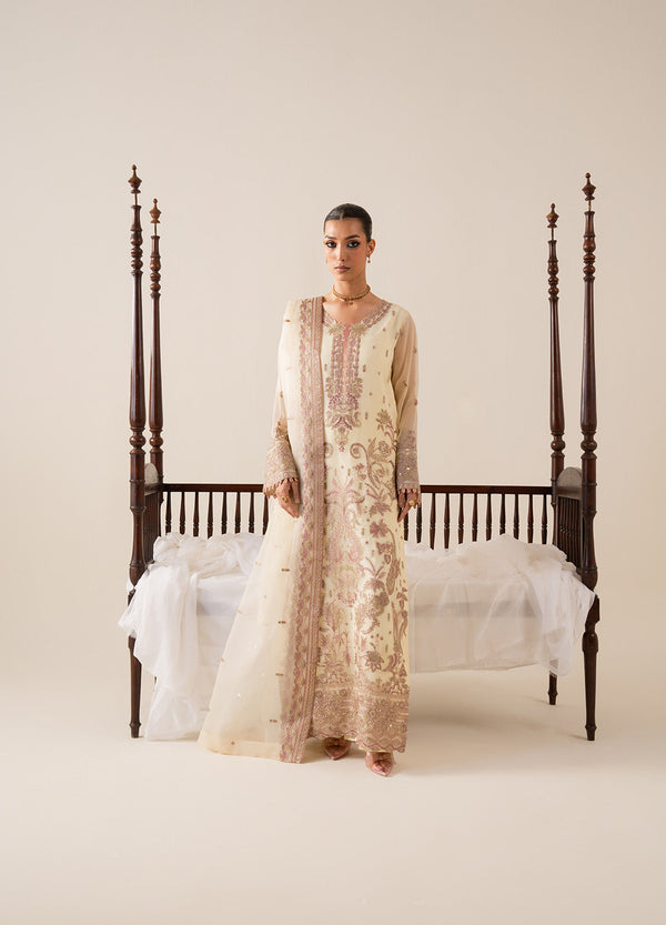 Maryum N Maria | Zaib Luxury | Embroirdered Chiffon LILI - FS50128 by Maryum N Maria - Designer Dress  - Type : Ladies Clothes - Available at Libayah - 100% Original 