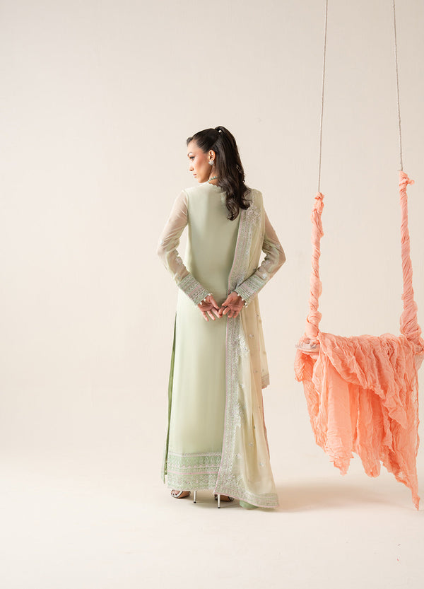Maryum N Maria | Zaib Luxury | Embroirdered Chiffon LOUISE - FS50130 by Maryum N Maria - Designer Dress  - Type : Ladies Clothes - Available at Libayah - 100% Original 