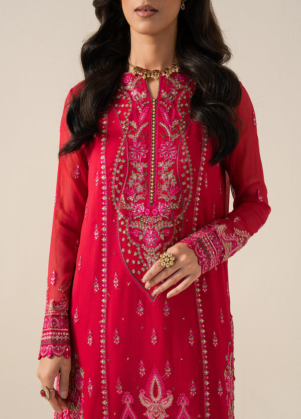 Maryum N Maria | Zaib Luxury | Embroirdered Chiffon ELLA - FS50131 by Maryum N Maria - Designer Dress  - Type : Ladies Clothes - Available at Libayah - 100% Original 