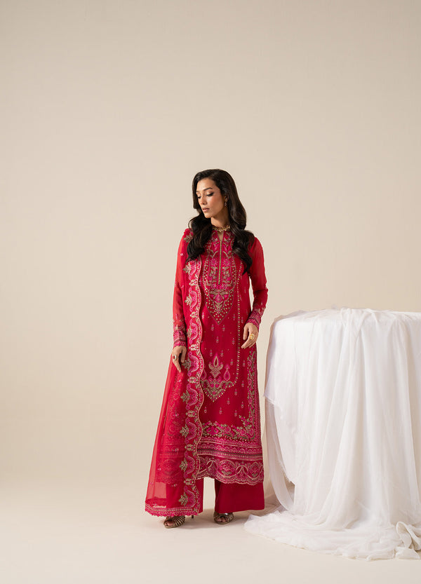 Maryum N Maria | Zaib Luxury | Embroirdered Chiffon ELLA - FS50131 by Maryum N Maria - Designer Dress  - Type : Ladies Clothes - Available at Libayah - 100% Original 