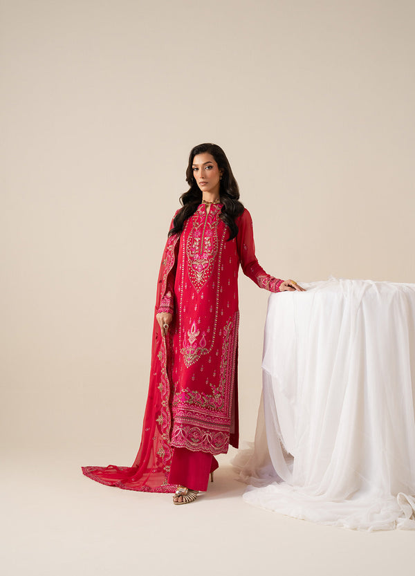 Maryum N Maria | Zaib Luxury | Embroirdered Chiffon ELLA - FS50131 by Maryum N Maria - Designer Dress  - Type : Ladies Clothes - Available at Libayah - 100% Original 
