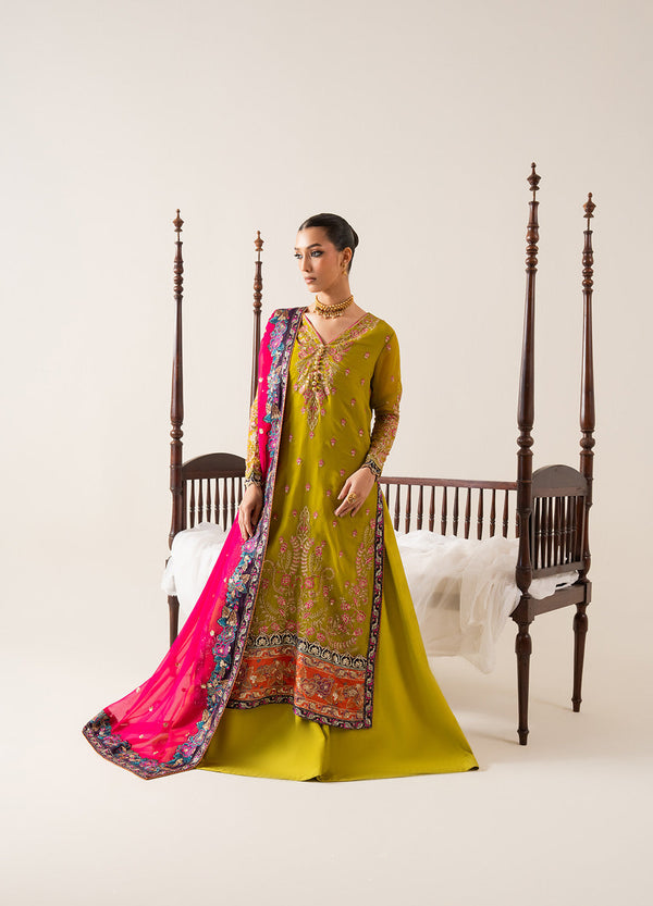 Maryum N Maria | Zaib Luxury | Embroirdered Chiffon REINE - FS50134 by Maryum N Maria - Designer Dress  - Type : Ladies Clothes - Available at Libayah - 100% Original 