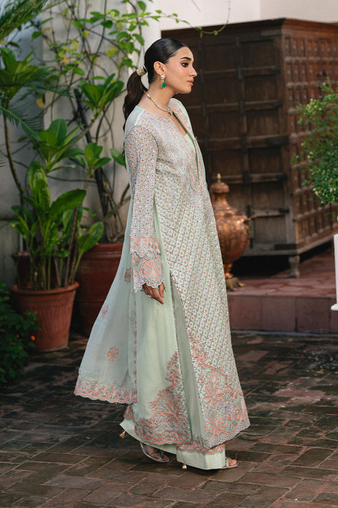 Maryum N Maria | Gulnaar Formals | 3 Piece Embroidered Chiffon TATIANA - FSU5652 by Maryum N Maria - Designer Dress  - Type : Ladies Clothes - Available at Libayah - 100% Original 