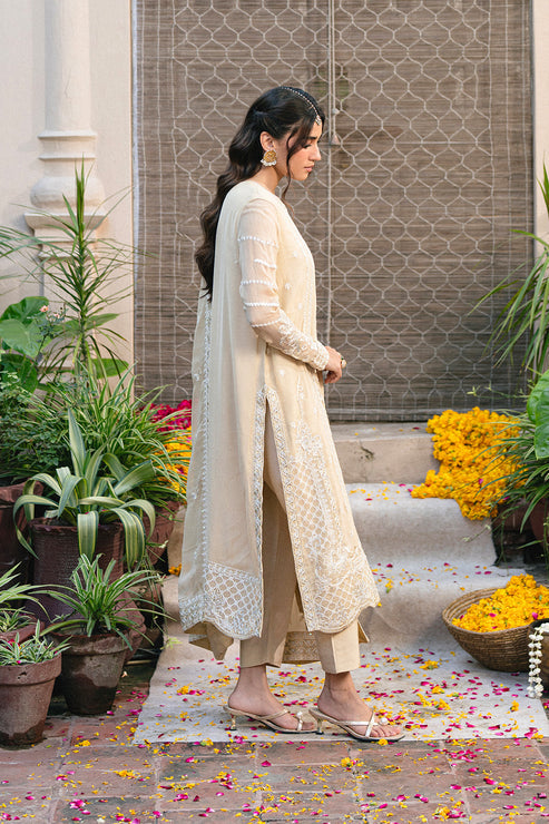 Maryum N Maria | Gulnaar Formals | 3 Piece Embroidered Chiffon ANASTASIA - FSU5655 by Maryum N Maria - Designer Dress  - Type : Ladies Clothes - Available at Libayah - 100% Original 