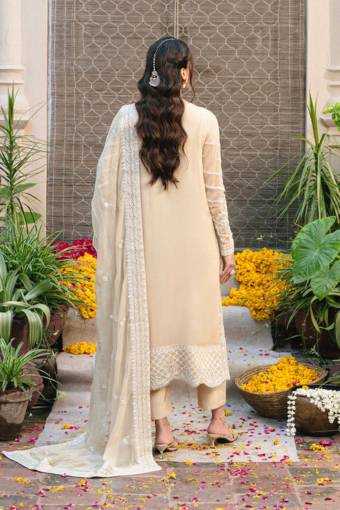 Maryum N Maria | Gulnaar Formals | 3 Piece Embroidered Chiffon ANASTASIA - FSU5655 by Maryum N Maria - Designer Dress  - Type : Ladies Clothes - Available at Libayah - 100% Original 