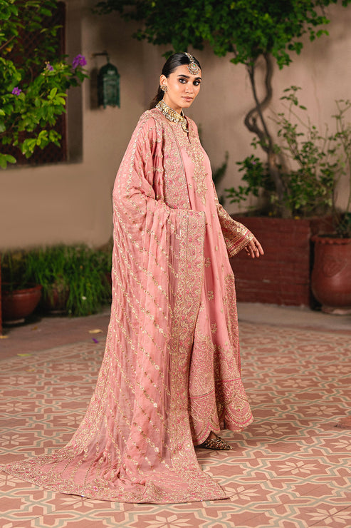 Maryum N Maria | Gulnaar Formals | 3 Piece Embroidered Chiffon SASHA - FSU5658 by Maryum N Maria - Designer Dress  - Type : Ladies Clothes - Available at Libayah - 100% Original 