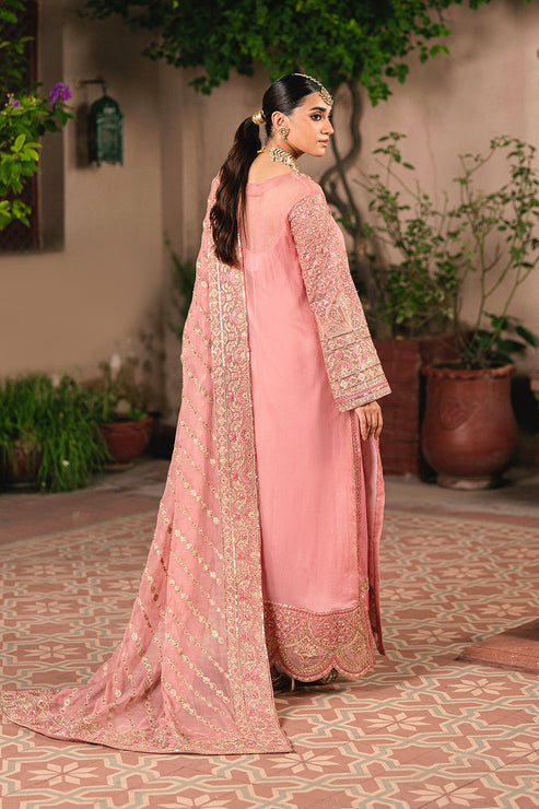 Maryum N Maria | Gulnaar Formals | 3 Piece Embroidered Chiffon SASHA - FSU5658 by Maryum N Maria - Designer Dress  - Type : Ladies Clothes - Available at Libayah - 100% Original 