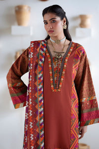 Maryum N Maria | Noore Winters 25 | 3 Piece Embroidered Khaddar BADRAI - FSU5673