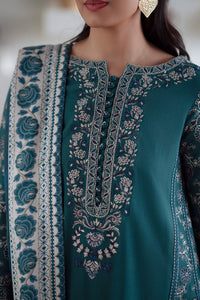 Maryum N Maria | Noore Winters 25 | 3 Piece Embroidered Khaddar SERINA - FSU5675