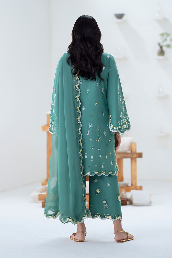 Maryum N Maria | Noore Winters 25 | 3 Piece Embroidered Khaddar TABANA - FSU5676