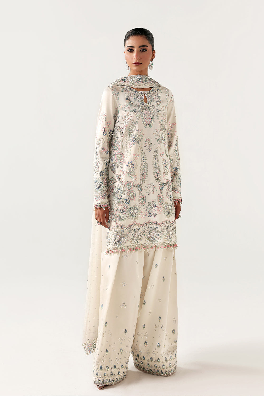 Saira Rizwan | Silk Luxe 26 | AYLIN- SRLSP-26-08 by Saira Rizwan - Designer Dress  - Type : Ladies Clothes - Available at Libayah - 100% Original 