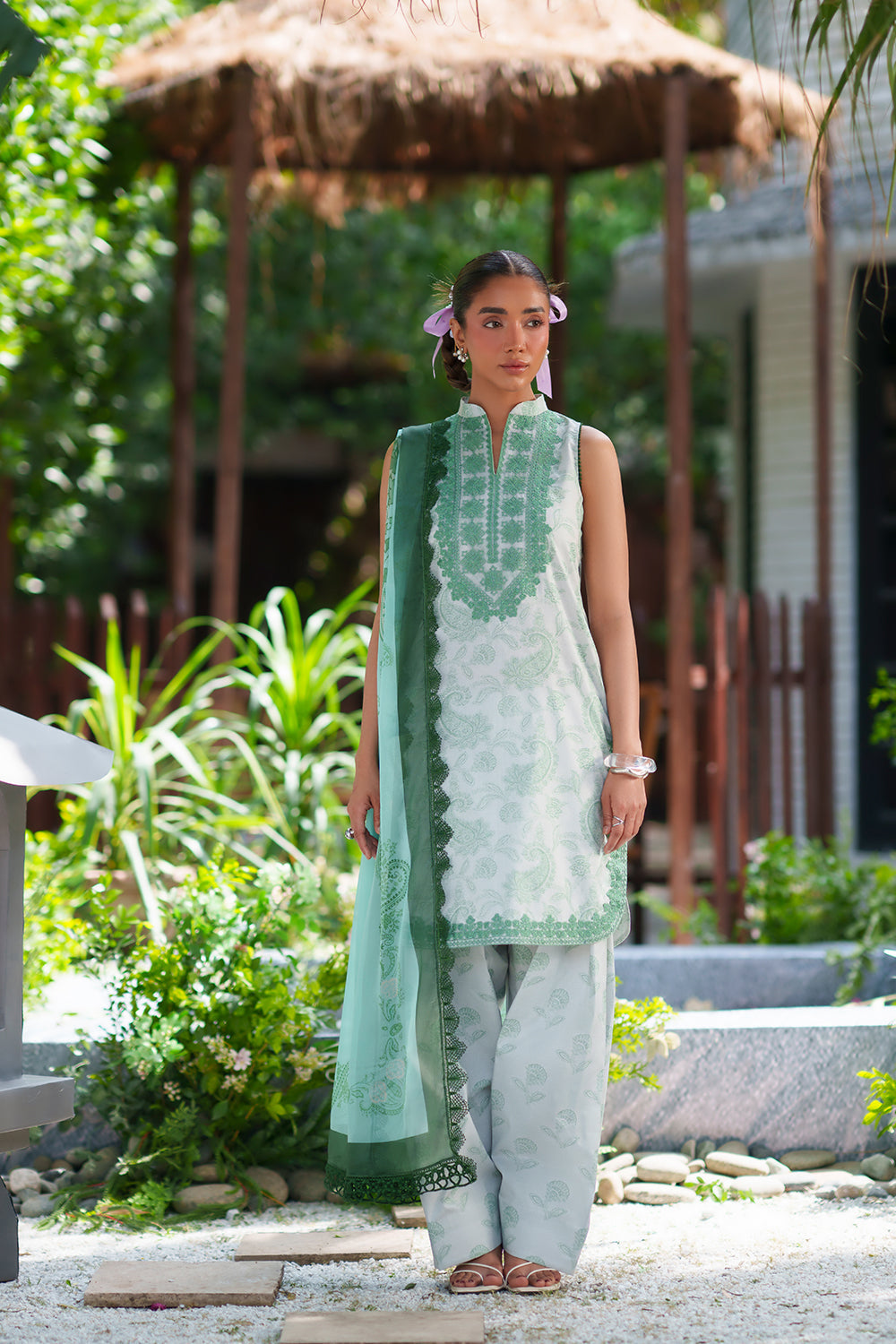 Saira Rizwan | Laanem SS 26 | ZAREEN-B-SRL26-06 by Saira Rizwan - Designer Dress  - Type : Ladies Clothes - Available at Libayah - 100% Original 