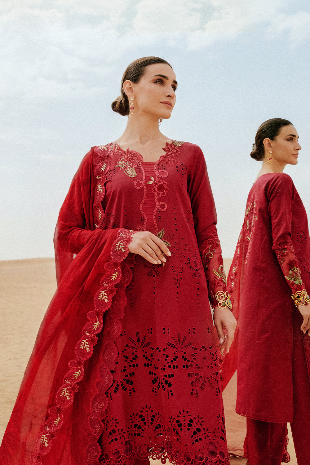 Saira Rizwan | Luxury Lawn 26 | RAYLI-SRL26-06 by Saira Rizwan - Designer Dress  - Type : Ladies Clothes - Available at Libayah - 100% Original 