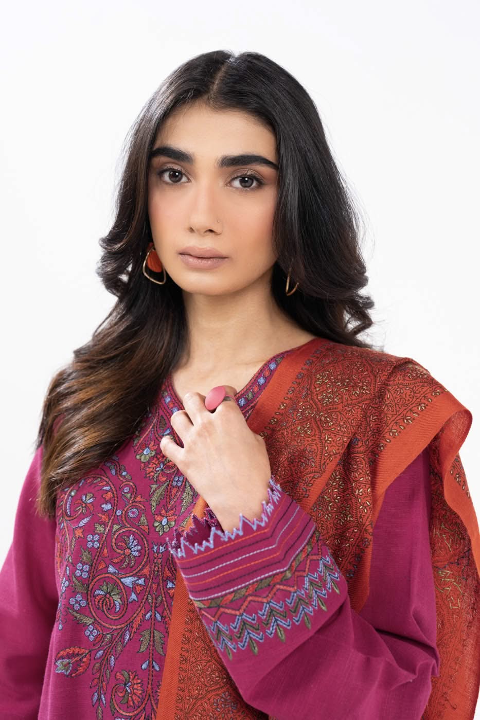 Al Karam | Winter 24 | FW-1.1-24 by Alkaram - Designer Dress - Type: Ladies Clothes - Available at Libayah - 100% Original