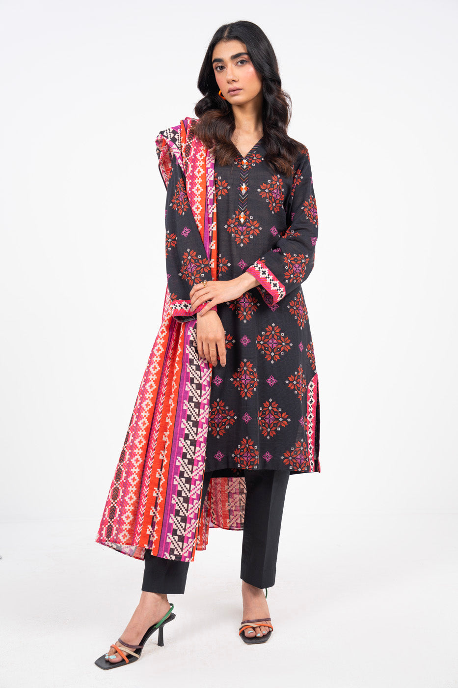 Al Karam | Winter 24 | FW-15.1-24 by Alkaram - Designer Dress - Type: Ladies Clothes - Available at Libayah - 100% Original