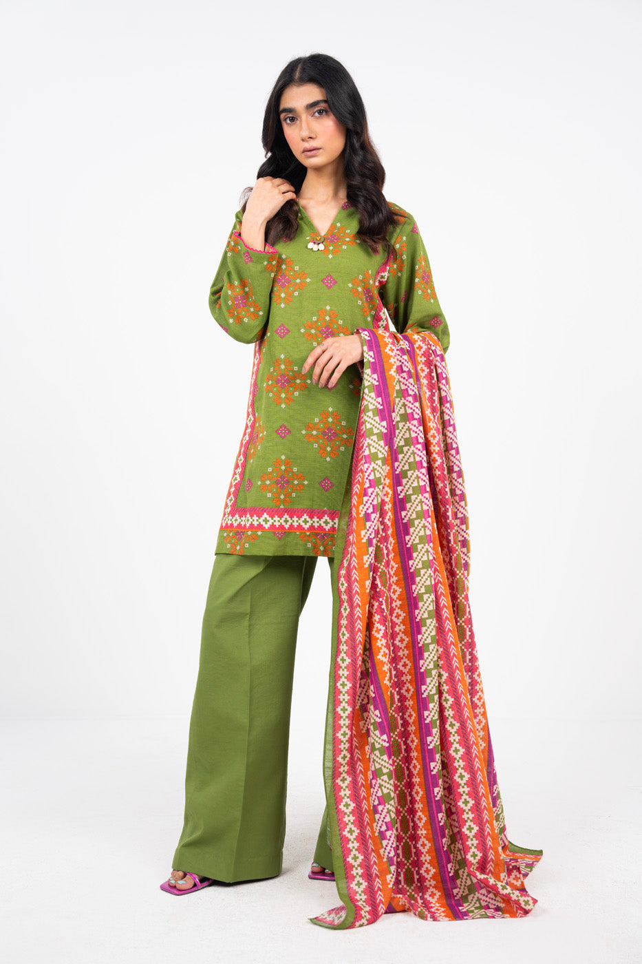 Al Karam | Winter 24 | FW-15.1-24 by Alkaram - Designer Dress - Type: Ladies Clothes - Available at Libayah - 100% Original