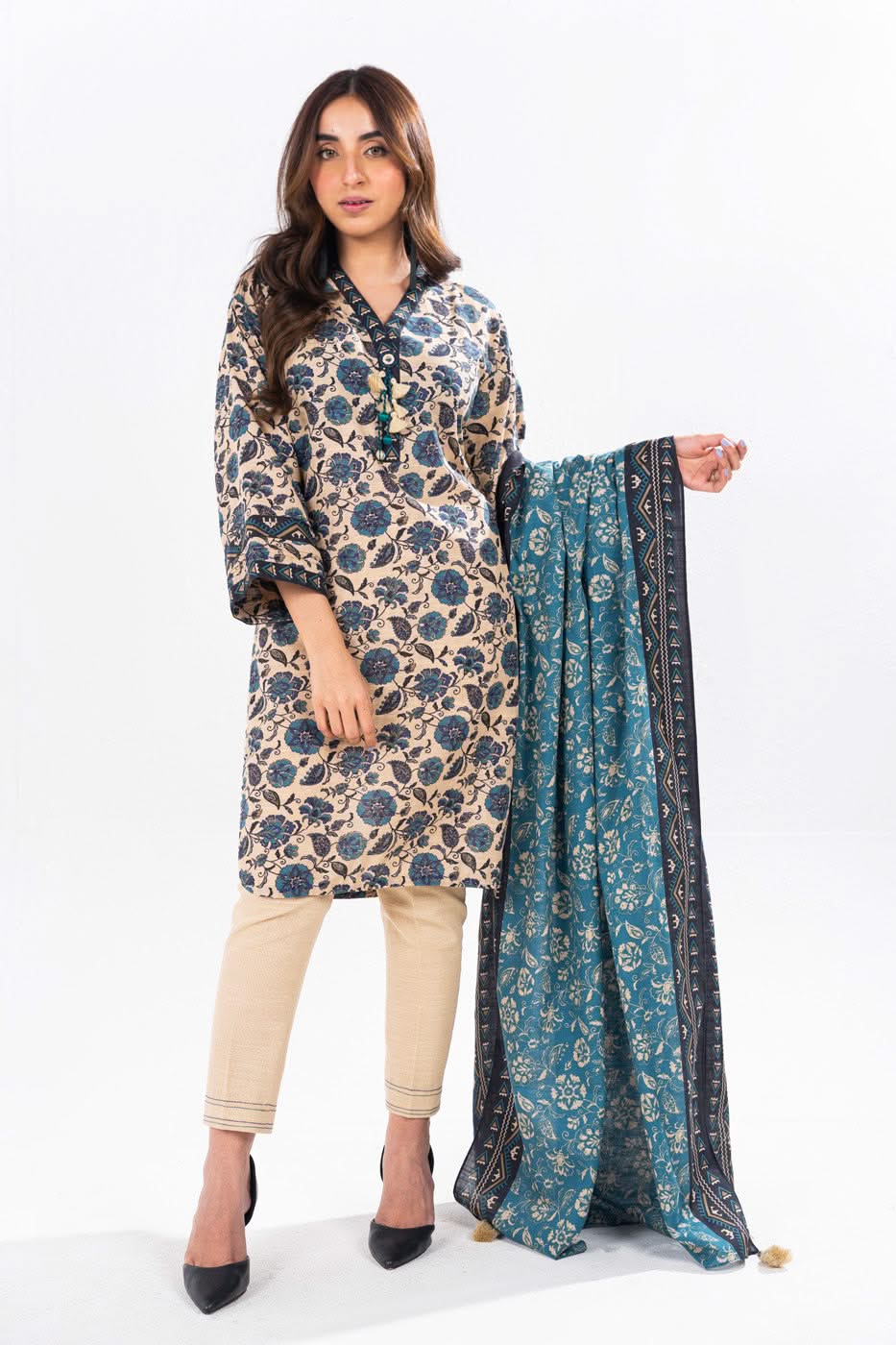 Al Karam | Winter 24 | FW-17.1-24 by Alkaram - Designer Dress - Type: Ladies Clothes - Available at Libayah - 100% Original