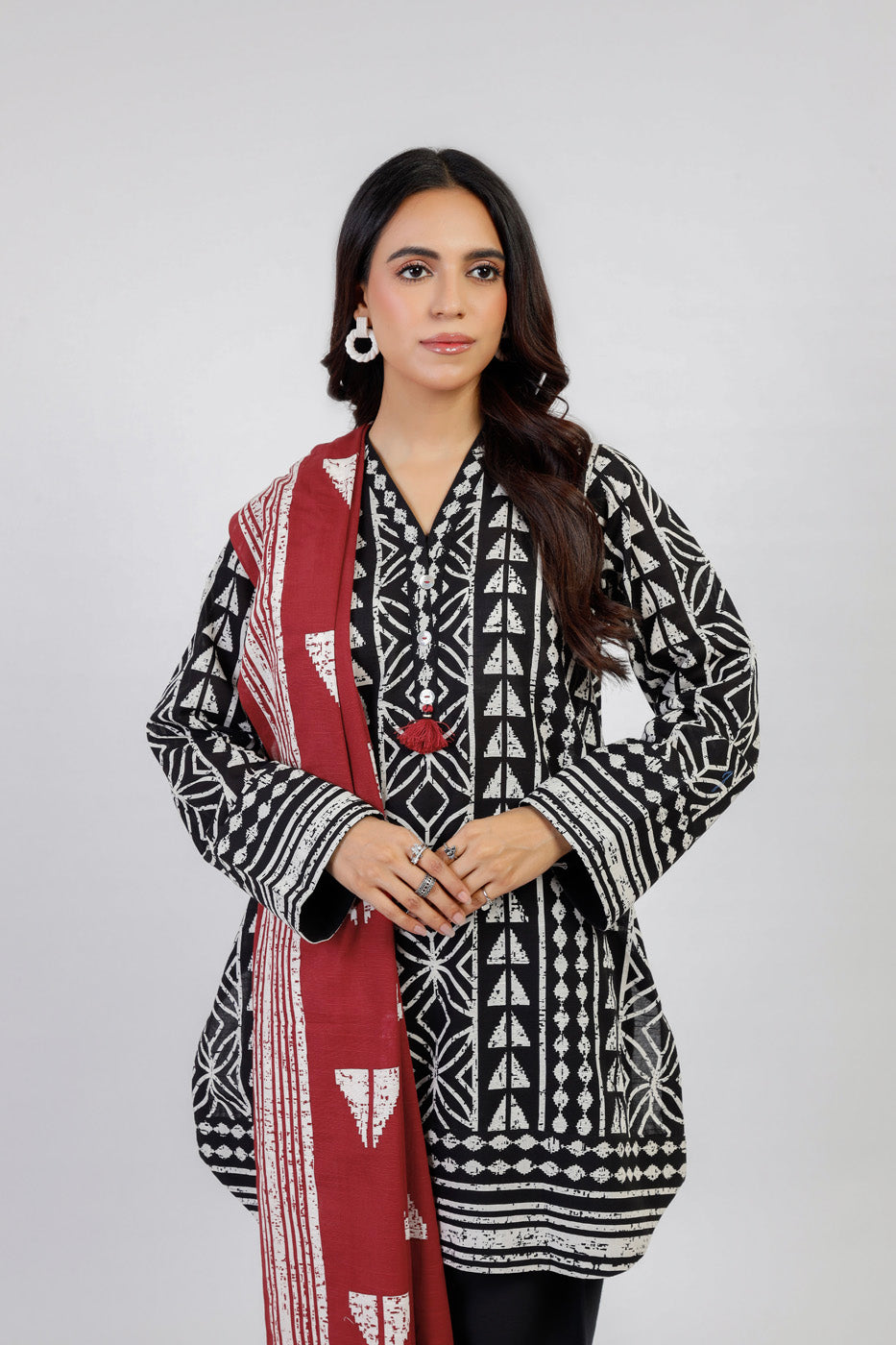 Al Karam | Winter 24 | FW-18.1-24 by Alkaram - Designer Dress - Type: Ladies Clothes - Available at Libayah - 100% Original